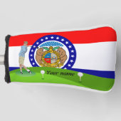 vlag van Missouri Golfheadcover (Voorkant)