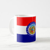 vlag van Missouri Koffiemok (Voorkant links)