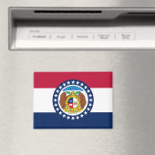 Vlag van Missouri Magneet (Insitu (Vaatwasser))