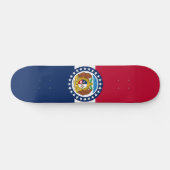 Vlag van Missouri Persoonlijk Skateboard (Horizontaal)