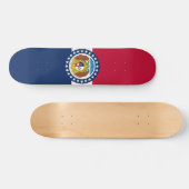 Vlag van Missouri Persoonlijk Skateboard (Horizontaal)