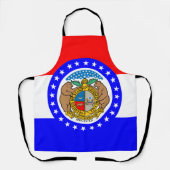 vlag van Missouri Schort (Voorkant)
