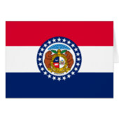 Vlag van Missouri State-ontwerp (Voorkant Horizontaal)