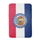 Vlag van Missouri State-ontwerp Badmat (Voorkant Verticaal)