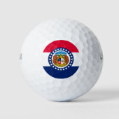 Vlag van Missouri State-ontwerp Golfballen (Voorkant)
