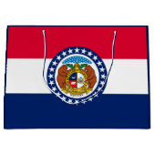 Vlag van Missouri State-ontwerp Large Cadeautasje (Voorkant)