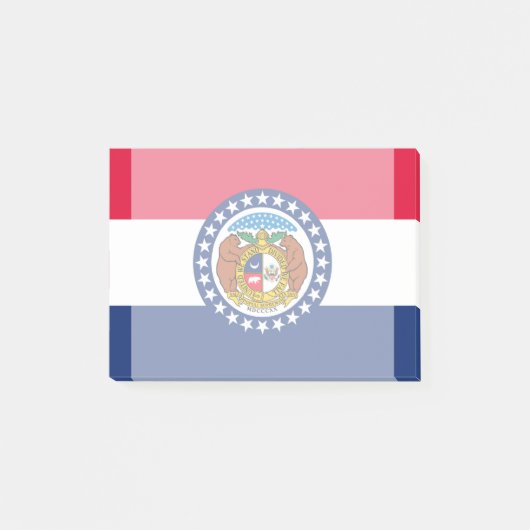 Vlag van Missouri State-ontwerp Post-it® Notes (Voorkant)