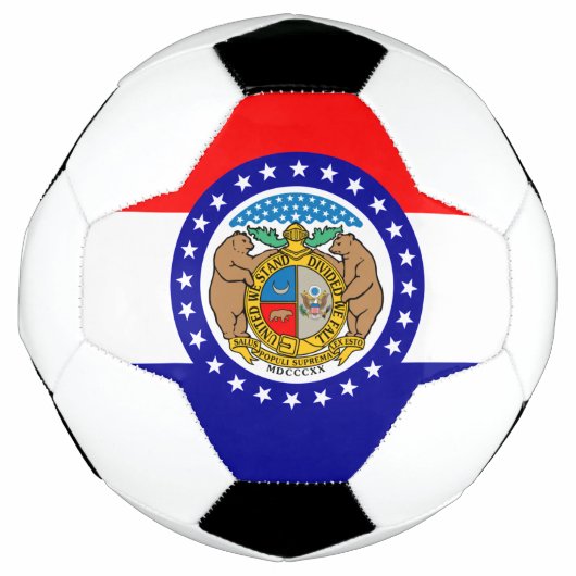 vlag van Missouri Voetbal (Voorkant)