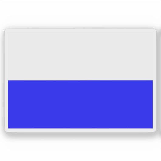 Vlag van Mladá Boleslav, Tsjechië Sticker (Voorkant)