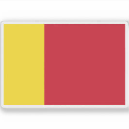 Vlag van Mohéli, Afrika Sticker