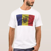 Vlag van Moldavië T-shirt (Voorkant)