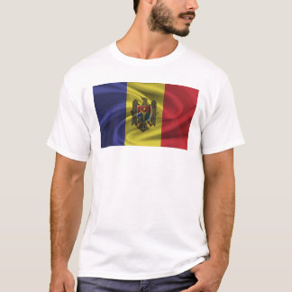 Vlag van Moldavië T-shirt