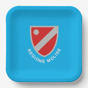 Vlag van Molise (Italië) Papieren Bordje