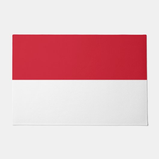 Vlag van Monaco Deurmat (Voorkant)