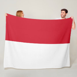 Vlag van Monaco Fleece Deken