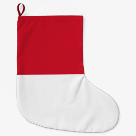 Vlag van Monaco Grote Kerstsok
