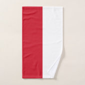 Vlag van Monaco Handdoek (Handdoek)