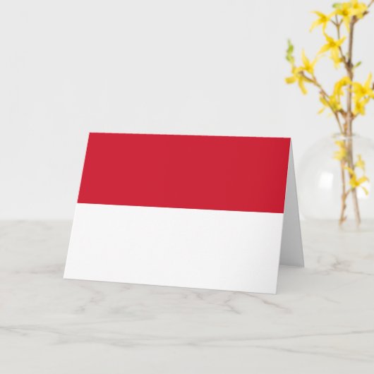 Vlag van Monaco Kaart (Gele Bloem)