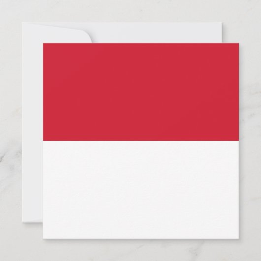 Vlag van Monaco Kaart (Voorkant)