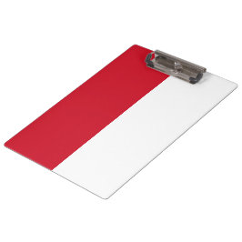 Vlag van Monaco Klembord
