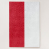 Vlag van Monaco Legpuzzel (Verticaal)