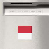 Vlag van Monaco Magneet (Insitu (Vaatwasser))