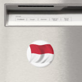 Vlag van Monaco Magneet (Insitu (Vaatwasser))