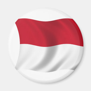 Vlag van Monaco Magneet