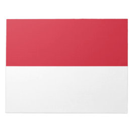Vlag van Monaco Notitieblok