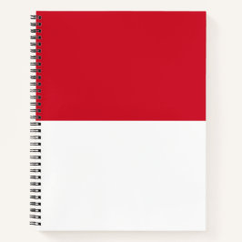 Vlag van Monaco Notitieboek