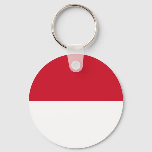 Vlag van Monaco Sleutelhanger (Voorkant)