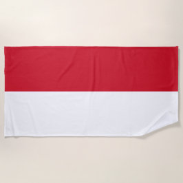 Vlag van Monaco Strandlaken