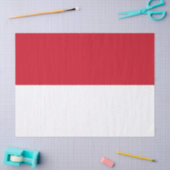 Vlag van Monaco Tissuepapier (Craft)