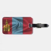 Vlag van Mongolië Bagagelabel (Achterkant horizontaal)