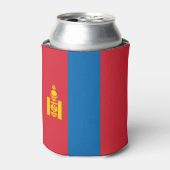 Vlag van Mongolië Blikjeskoeler (Blikje Voorkant)