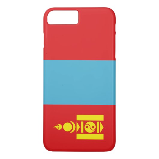 Vlag van Mongolië Case-Mate iPhone Case (Achterkant)