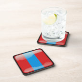 Vlag van Mongolië Drankjes Onderzetter (Rechterzijde)