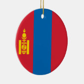 Vlag van Mongolië Keramisch Ornament (Rechts)