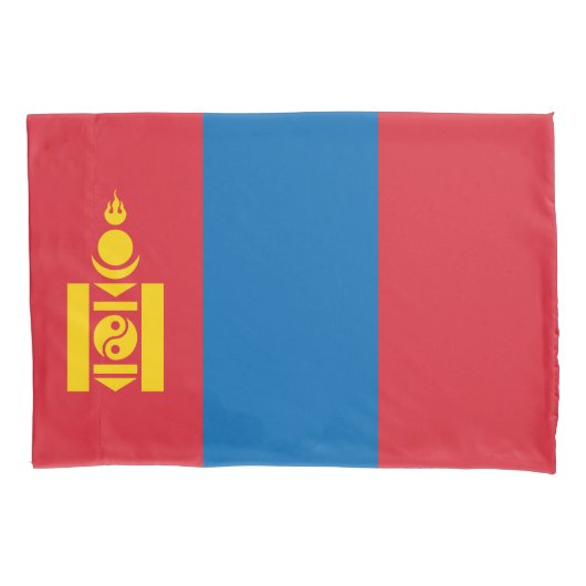 Vlag van Mongolië Kussensloop (Voorkant)