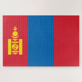 Vlag van Mongolië Legpuzzel