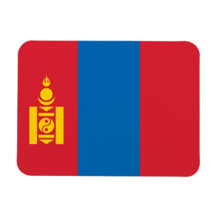 Vlag van Mongolië Magneet