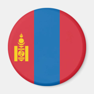 Vlag van Mongolië Magneet