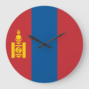 Vlag van Mongolië (Mongoolse) Grote Klok