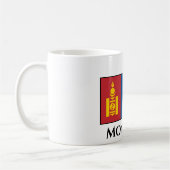 Vlag van Mongolië (Mongoolse) Koffiemok (Links)