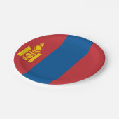 Vlag van Mongolië (Mongoolse) Papieren Bordje (Gekanteld)