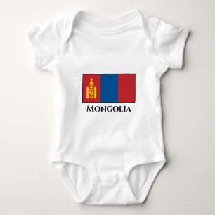 Vlag van Mongolië (Mongoolse) Romper