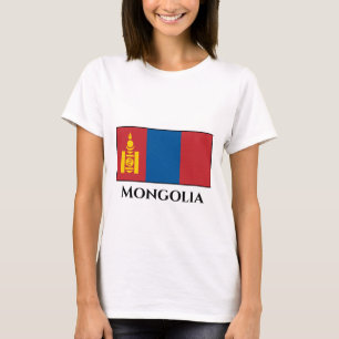 Vlag van Mongolië (Mongoolse) T-shirt