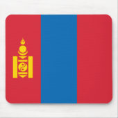 Vlag van Mongolië Muismat (Voorkant)