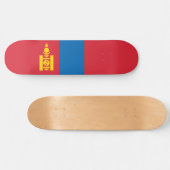 Vlag van Mongolië Persoonlijk Skateboard (Horizontaal)