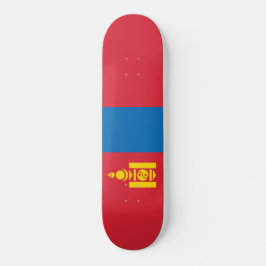 Vlag van Mongolië Persoonlijk Skateboard